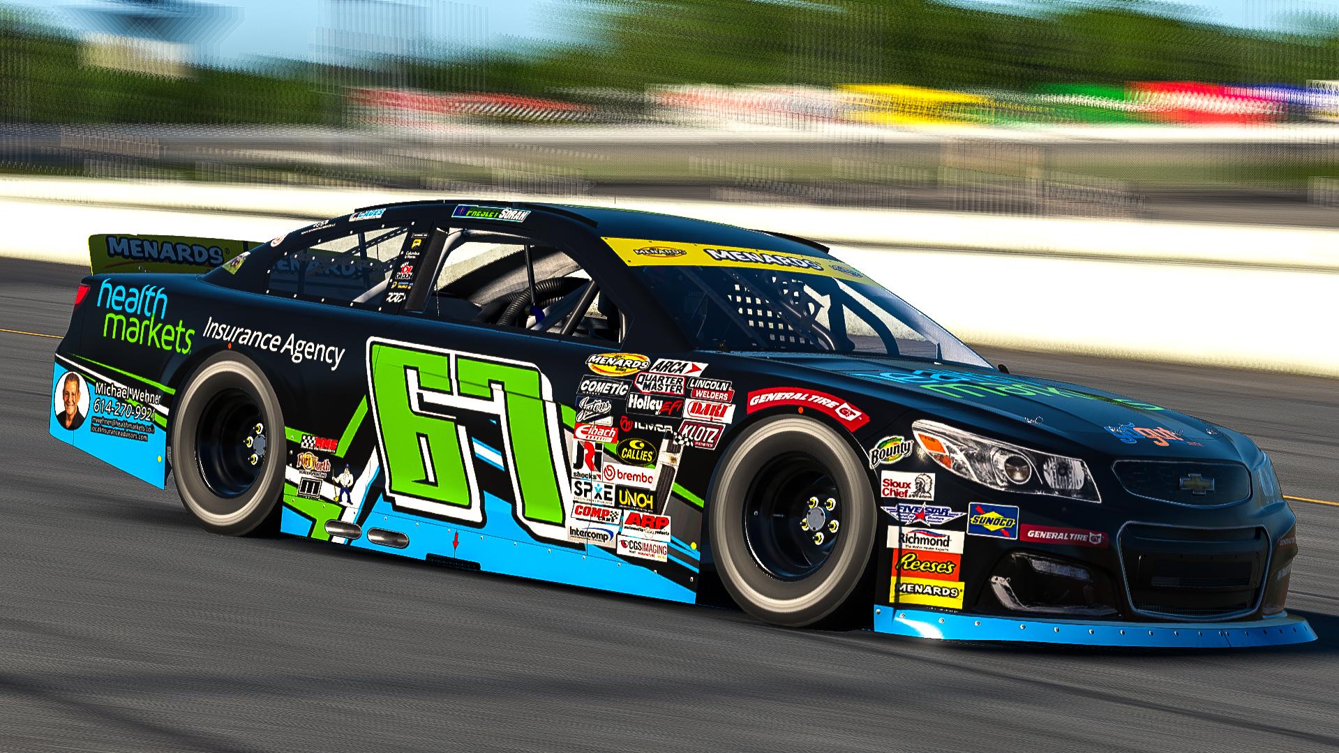 Preview of Presley Sorah 2025 ARCA @ Indianapolis Raceway Park (CUSTOM NUMBER) by Presley Sorah
