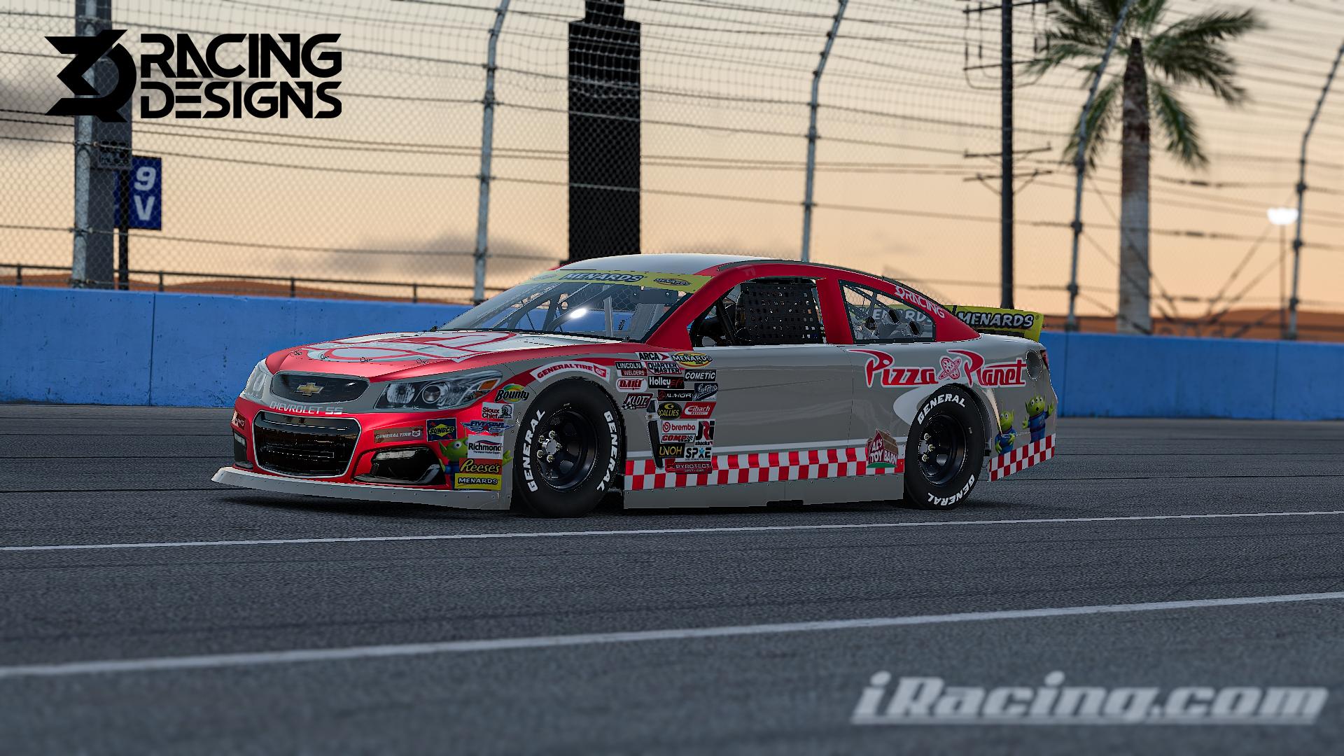 Preview of Pizza Planet SIM STAMPED ARCA Chevy by Johnathan Smith3