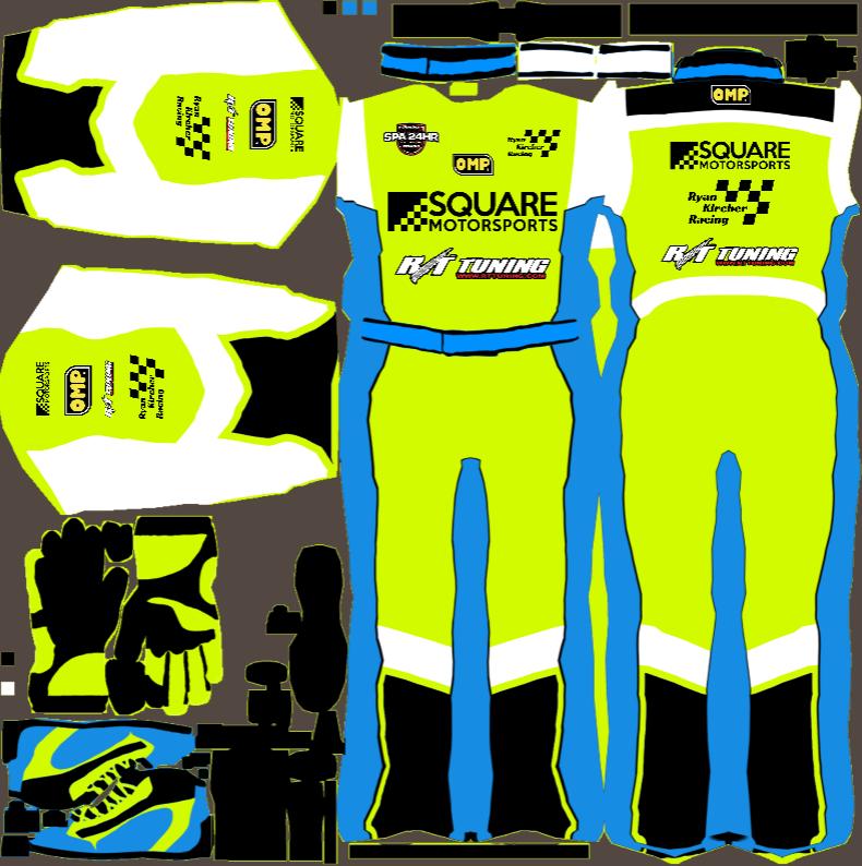 Preview of Square Motorsports Blue Spa 24 Suit by Caolan D.