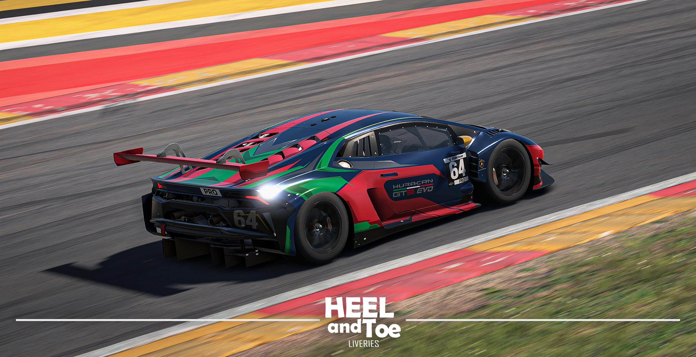 Preview of Squadra Corsa Livery - Lamborghini Huracan GT3 EVO by Jai L.