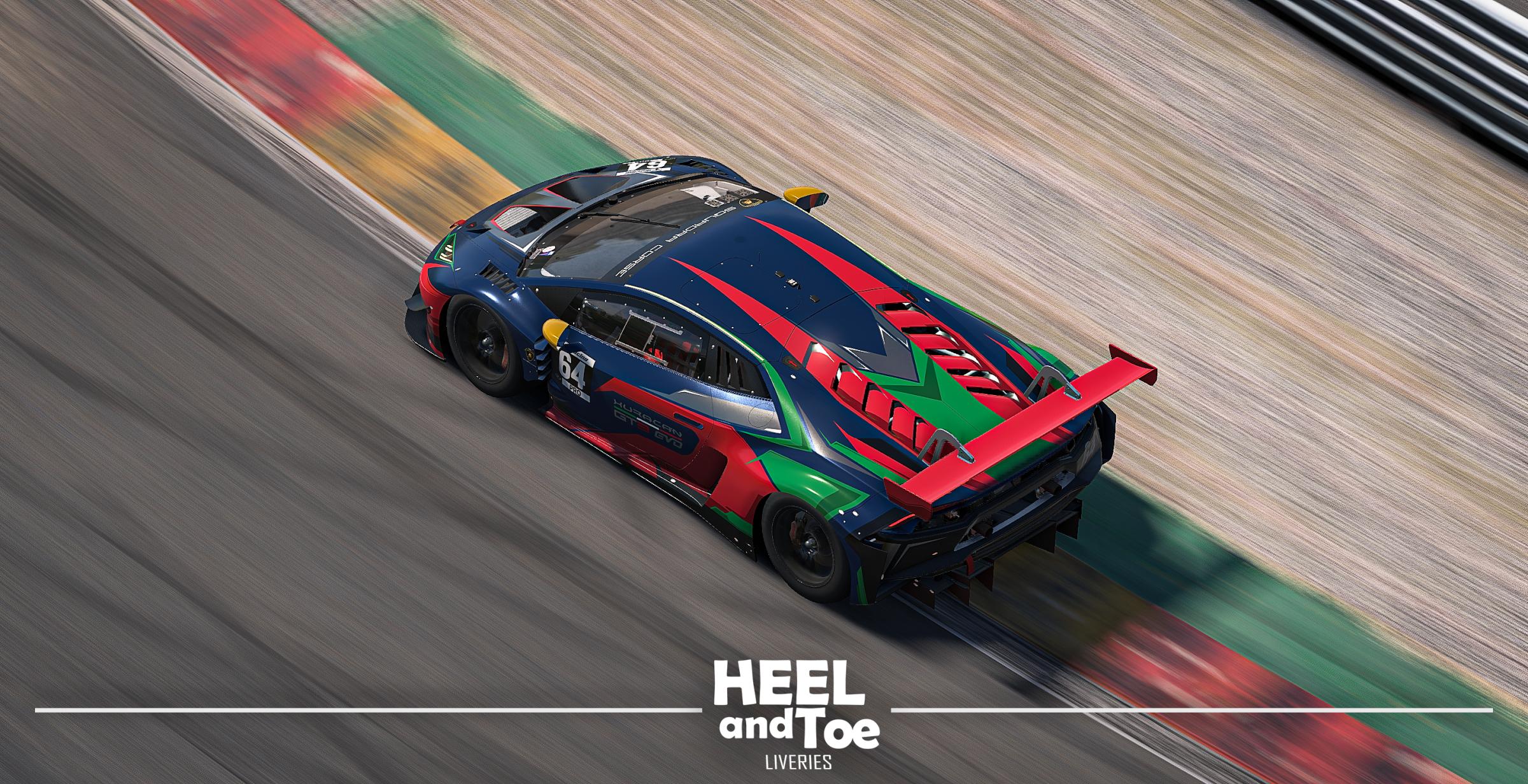 Preview of Squadra Corsa Livery - Lamborghini Huracan GT3 EVO by Jai L.