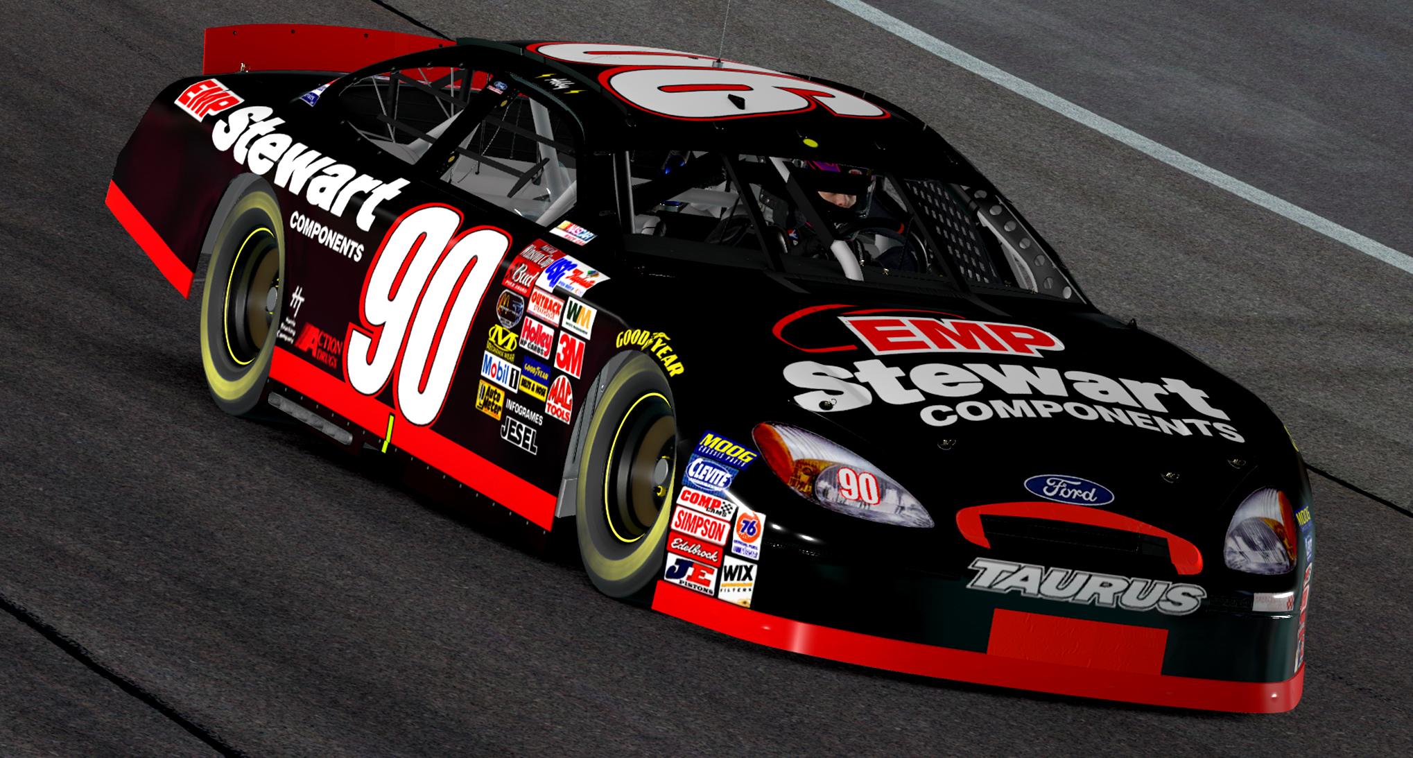 Preview of #90 Jason Hedlesky / Donlavey Racing - EMP Stewart 2003 ARCA / Cup by Abigail von Exner