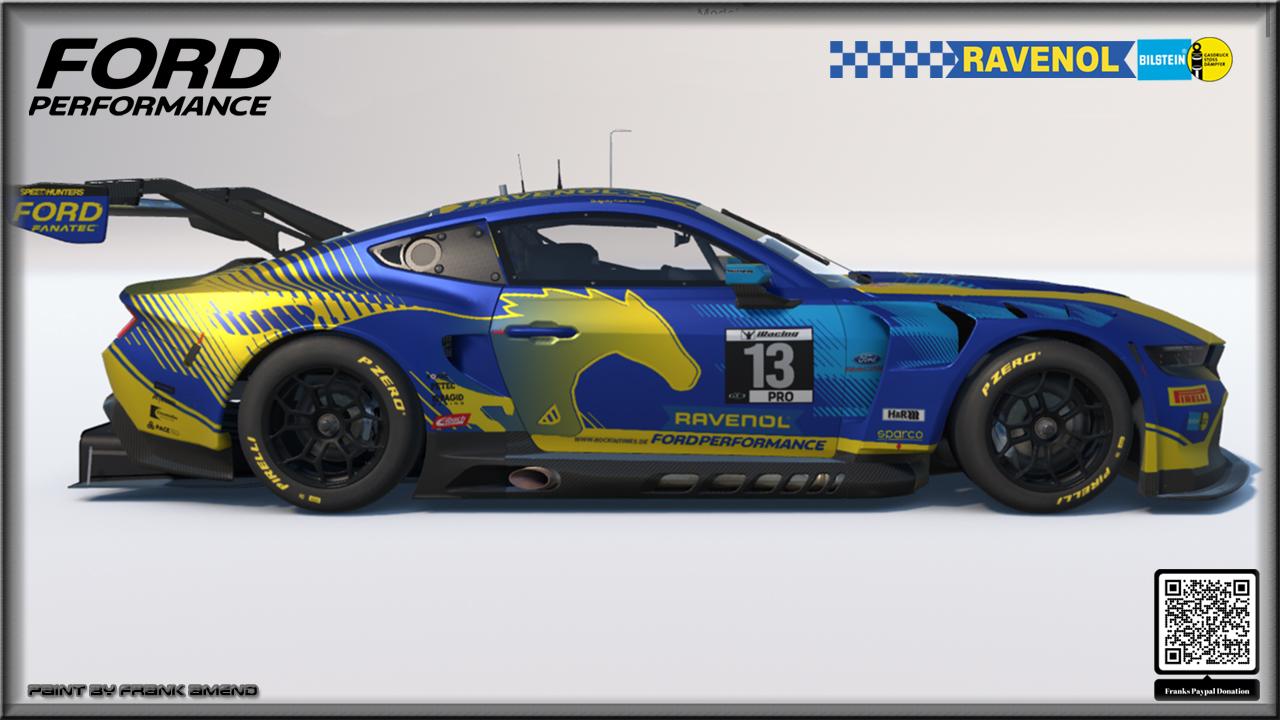 Preview of Bilstein Ravenol Ford Mustang GT3 by Frank Amend
