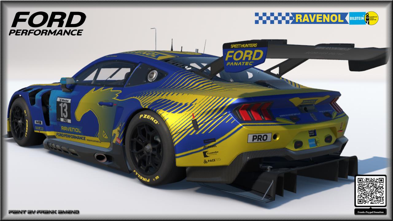 Preview of Bilstein Ravenol Ford Mustang GT3 by Frank Amend