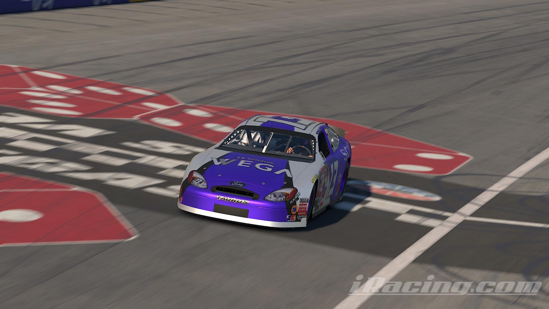 Preview of Robby Gordon Sony Vega Sim Stamp by Walker McAnulty2