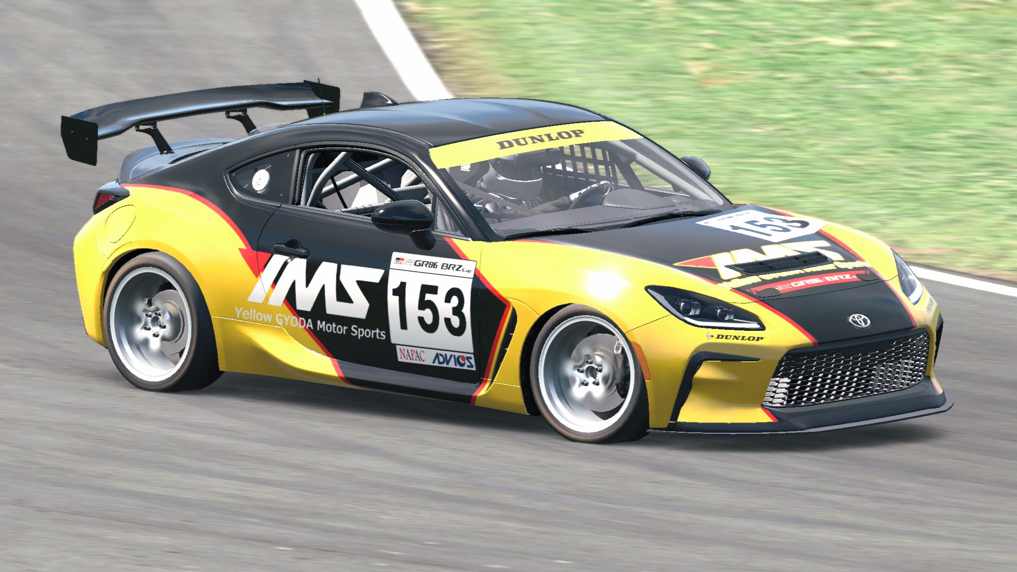 Preview of YMS Ings GR86 Cup Car 2025 by Takeshi Ito