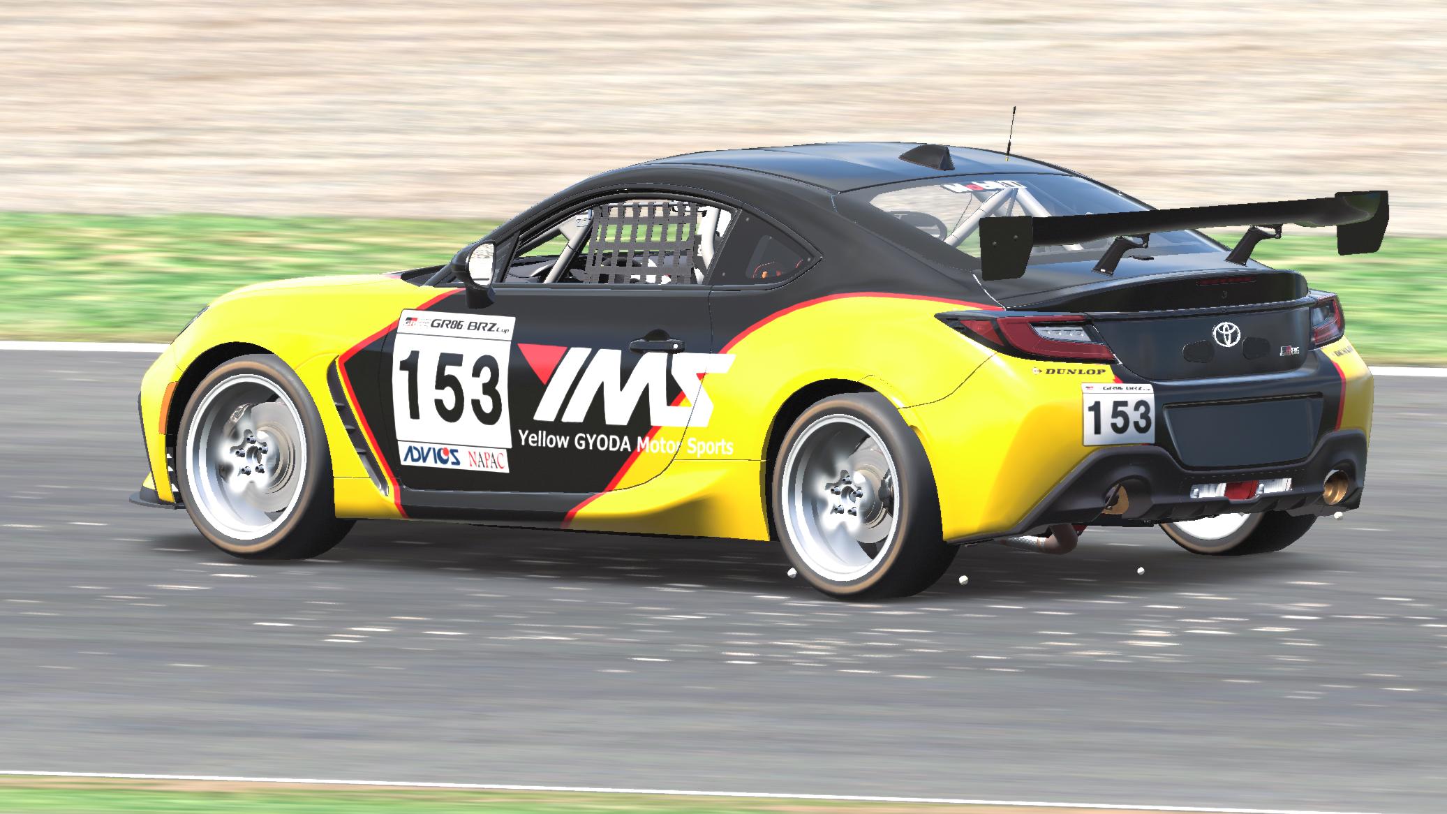 Preview of YMS Ings GR86 Cup Car 2025 by Takeshi Ito