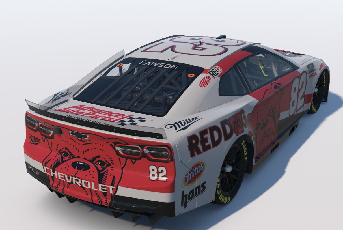 Preview of Miller Red Dog NASCAR Cup Series Next Gen Chevrolet Camaro ZL1 by Ronald Lawson2