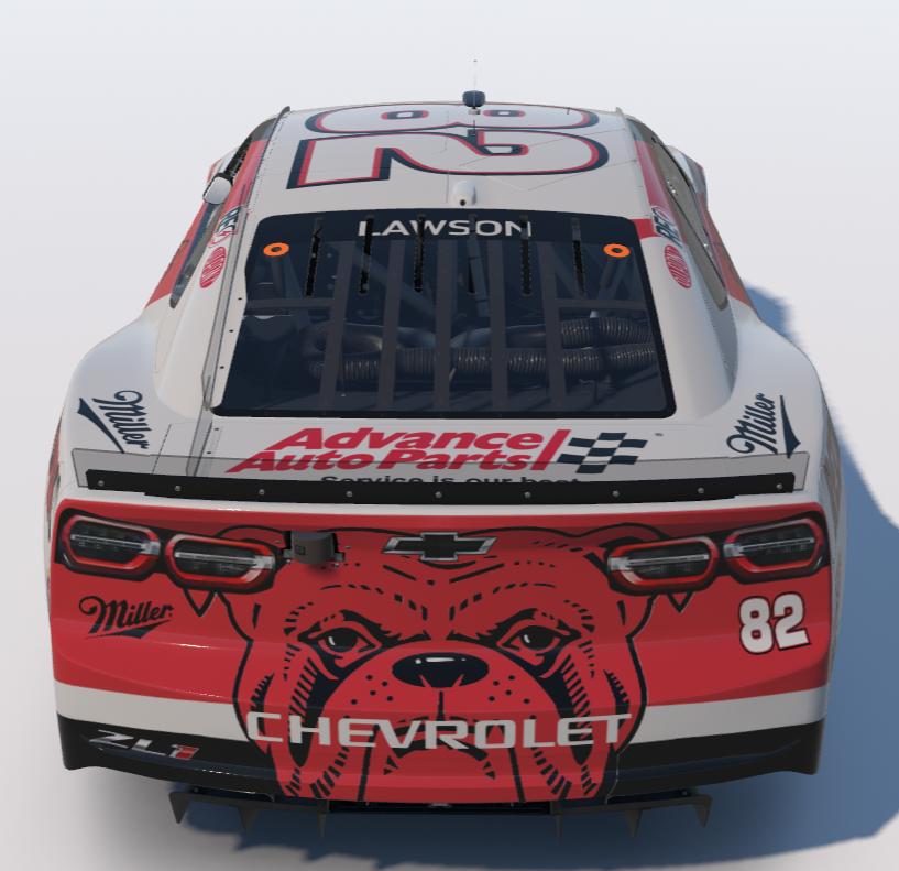 Preview of Miller Red Dog NASCAR Cup Series Next Gen Chevrolet Camaro ZL1 by Ronald Lawson2