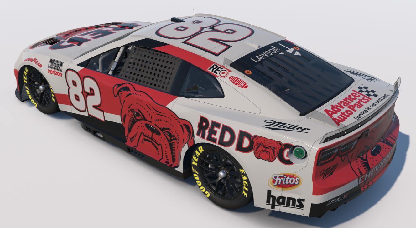 Preview of Miller Red Dog NASCAR Cup Series Next Gen Chevrolet Camaro ZL1 by Ronald Lawson2
