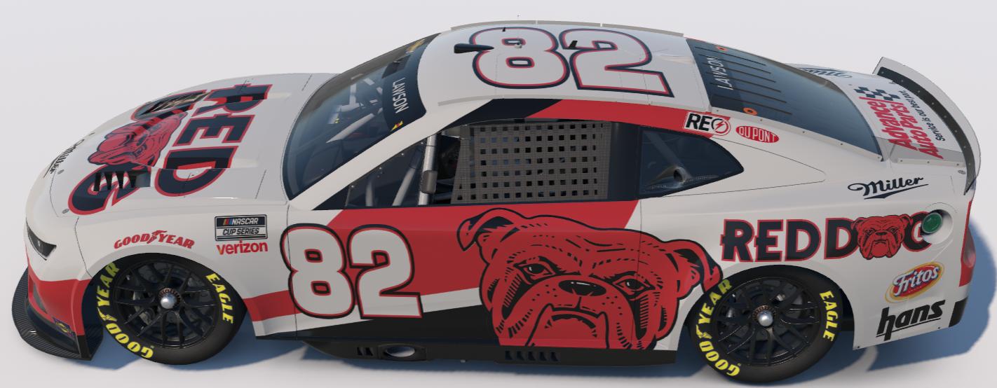 Preview of Miller Red Dog NASCAR Cup Series Next Gen Chevrolet Camaro ZL1 by Ronald Lawson2