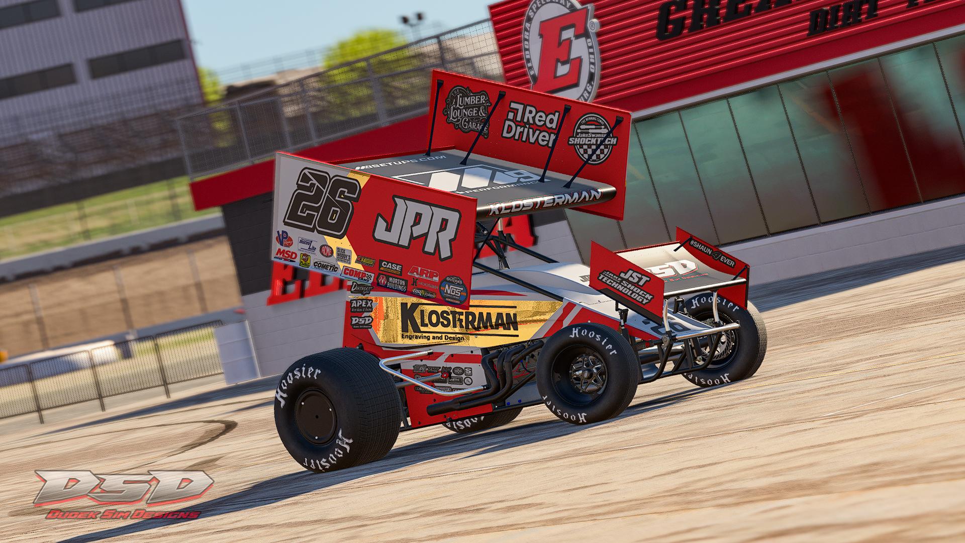 Preview of Nick Klosterman Winged Sprint Car 2025 by Connor Dudek