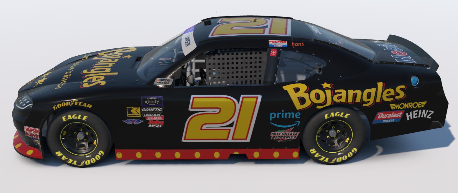 Preview of Bojangles Black NASCAR XFINITY Toyota Supra by Ronald Lawson2