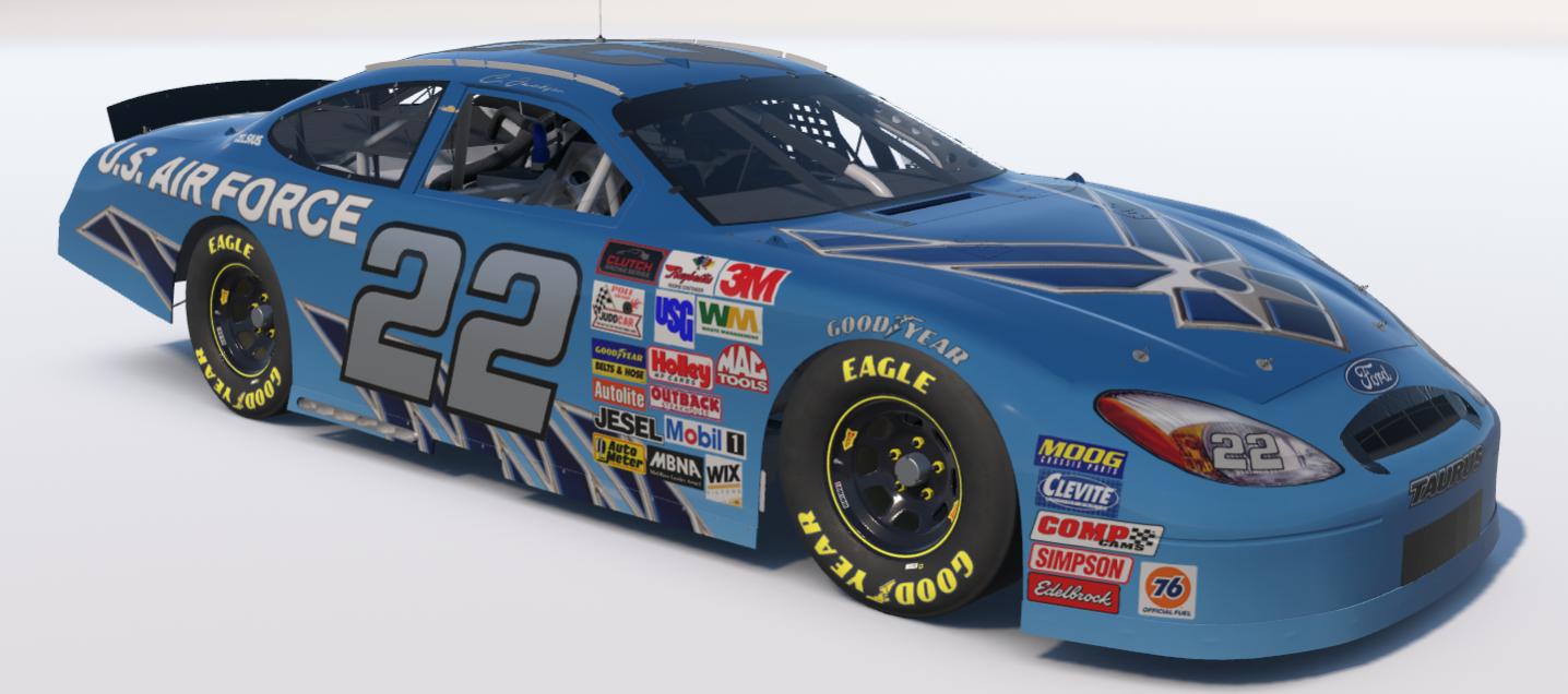 Preview of C. Jackson #22 Air Force Ford Taurus by Jack Drucker
