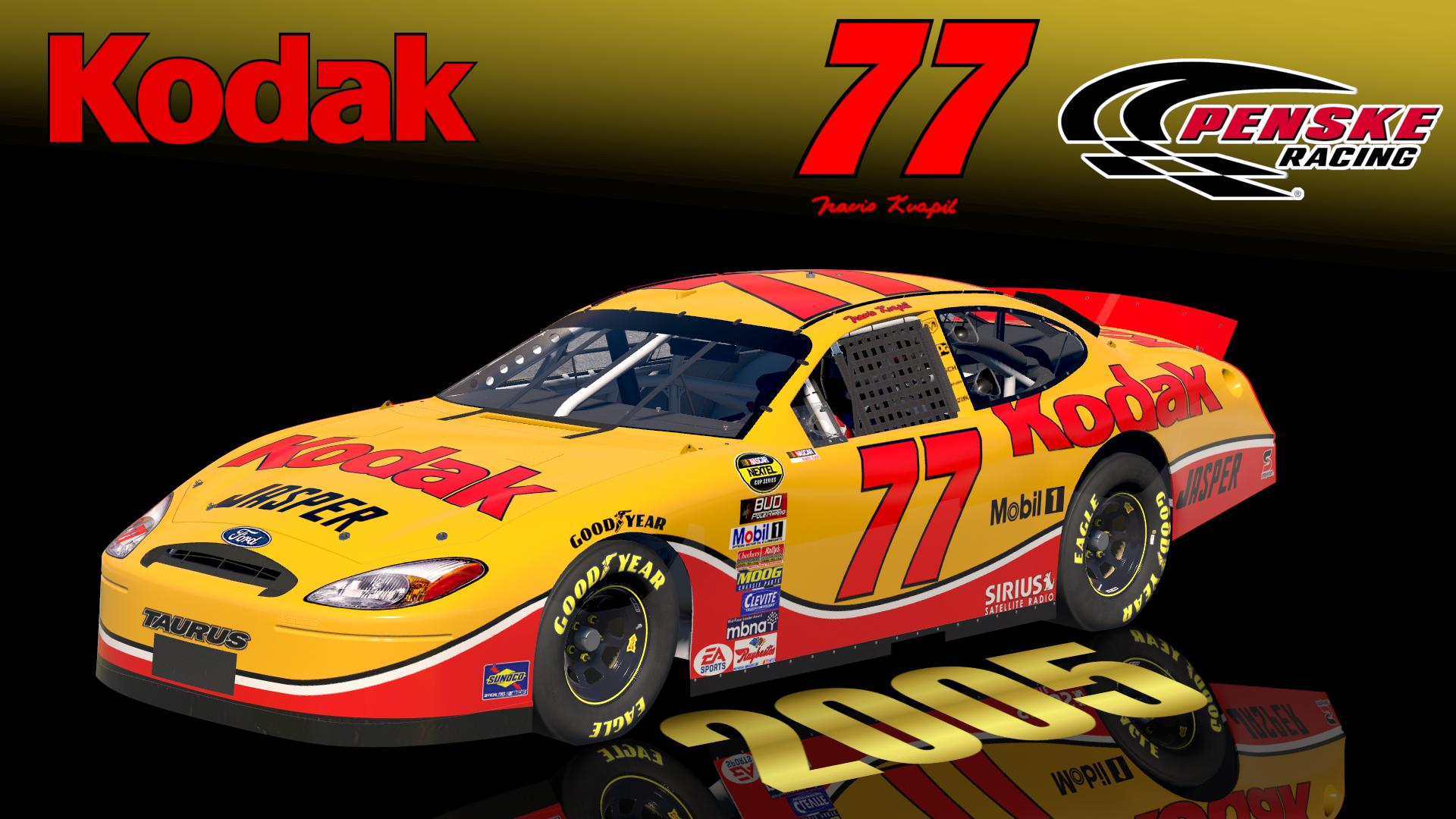 Preview of (SS) 2005 #77 Travis Kvapil Kodak (Ford) by Christian Budd