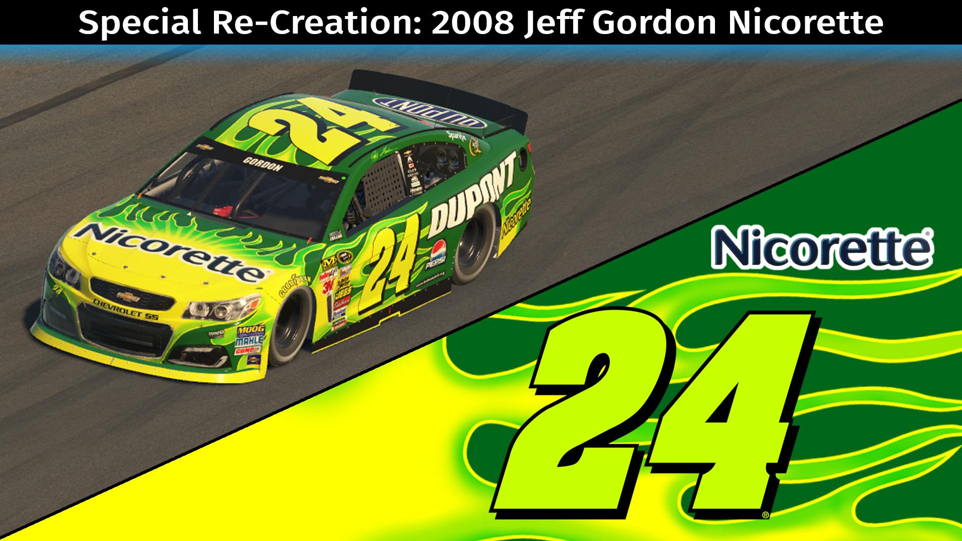 Preview of 2008 Jeff Gordon Nicorette Chevrolet by Warren Kyle Keith