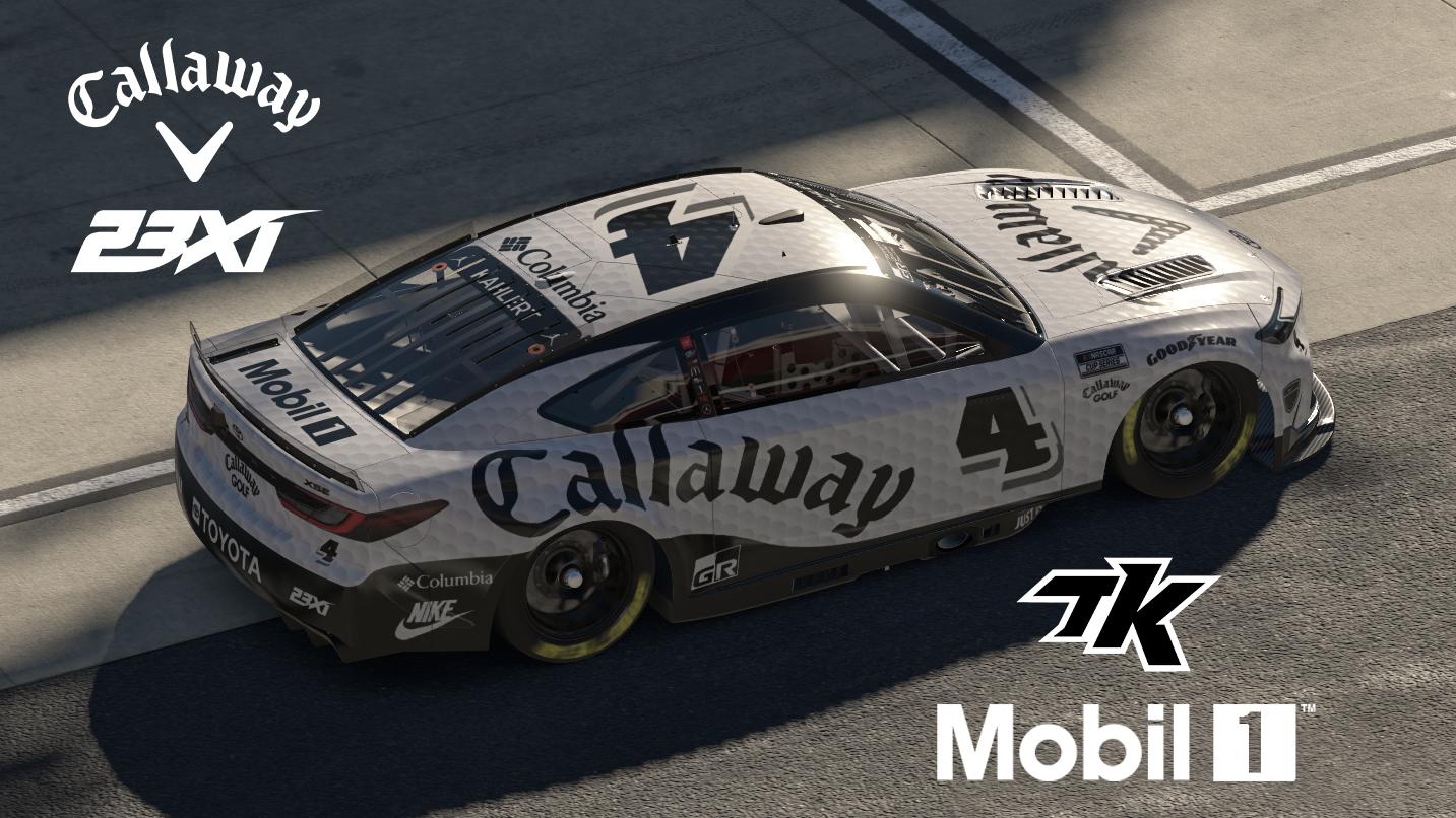 Preview of 23XI Camry Nextgen CALLAWAY scheme by Tobias Kahlert