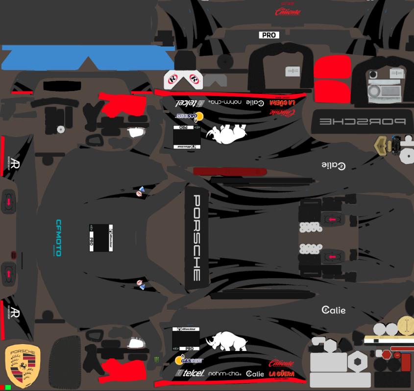 Preview of Porsche 911 GT3 R 992   018 24spa 2025 copia by Miguel Narv&aacute;ez