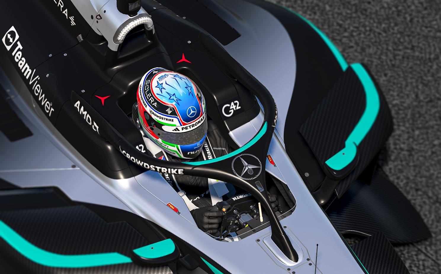 Preview of kimi antonelli 2025 mercedes amg by Daniel B.