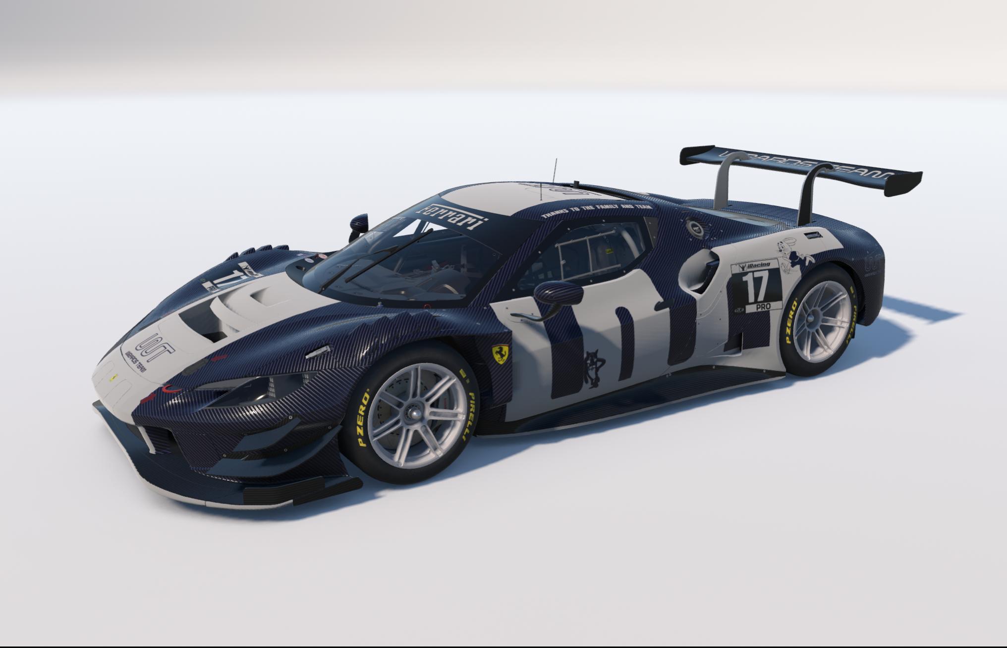 Preview of Ferrari 296 GT3_WT Blue Carbon by Igor Shirokov