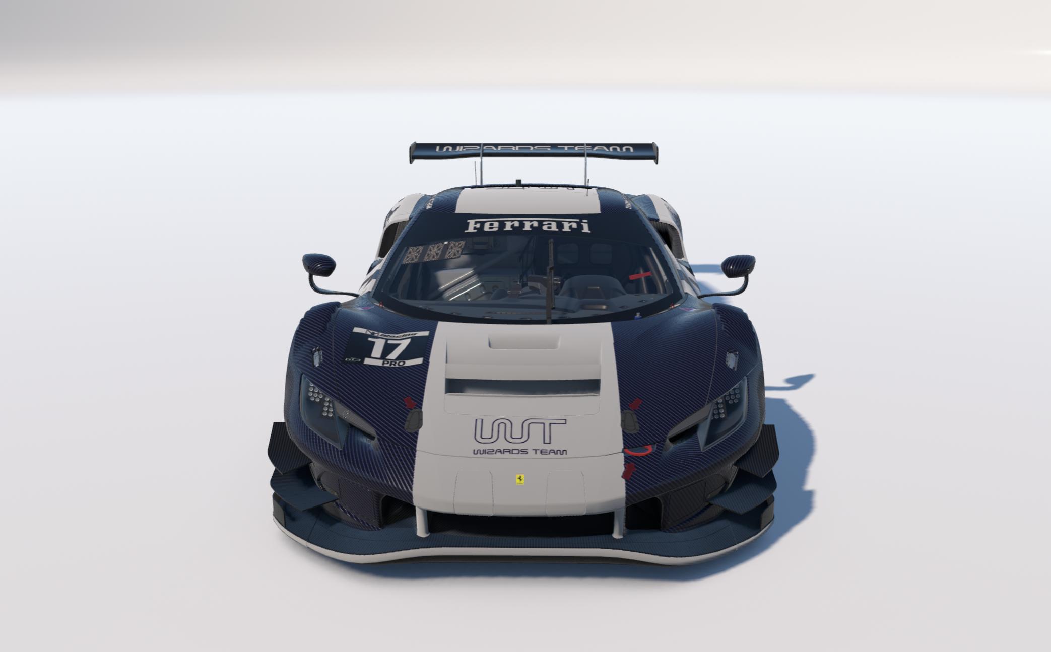 Preview of Ferrari 296 GT3_WT Blue Carbon by Igor Shirokov