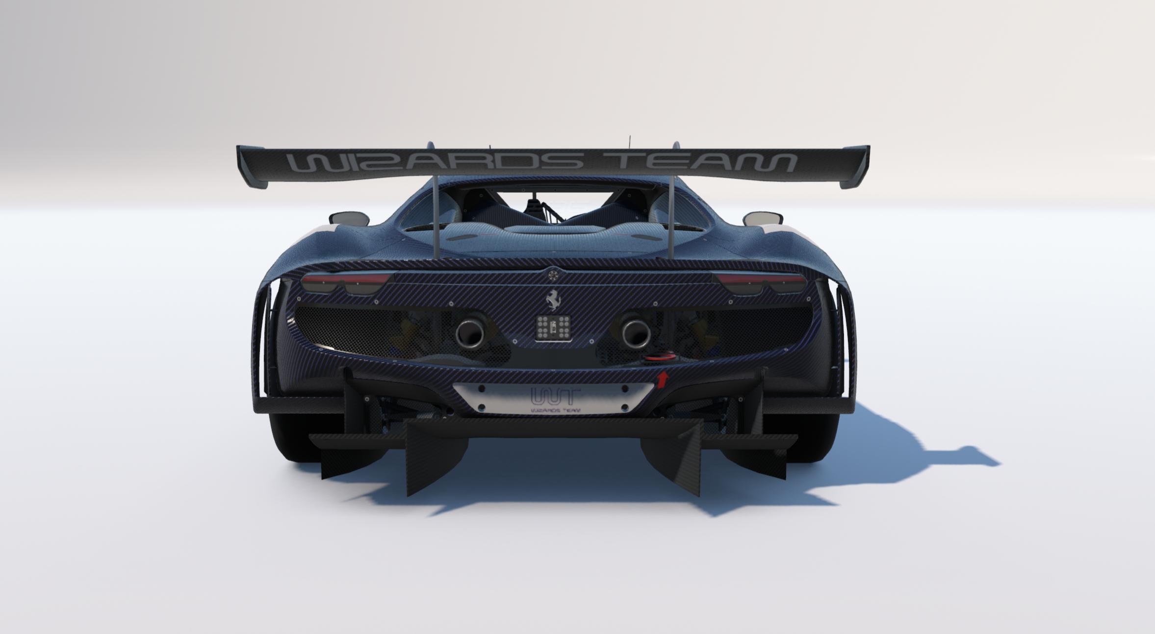 Preview of Ferrari 296 GT3_WT Blue Carbon by Igor Shirokov