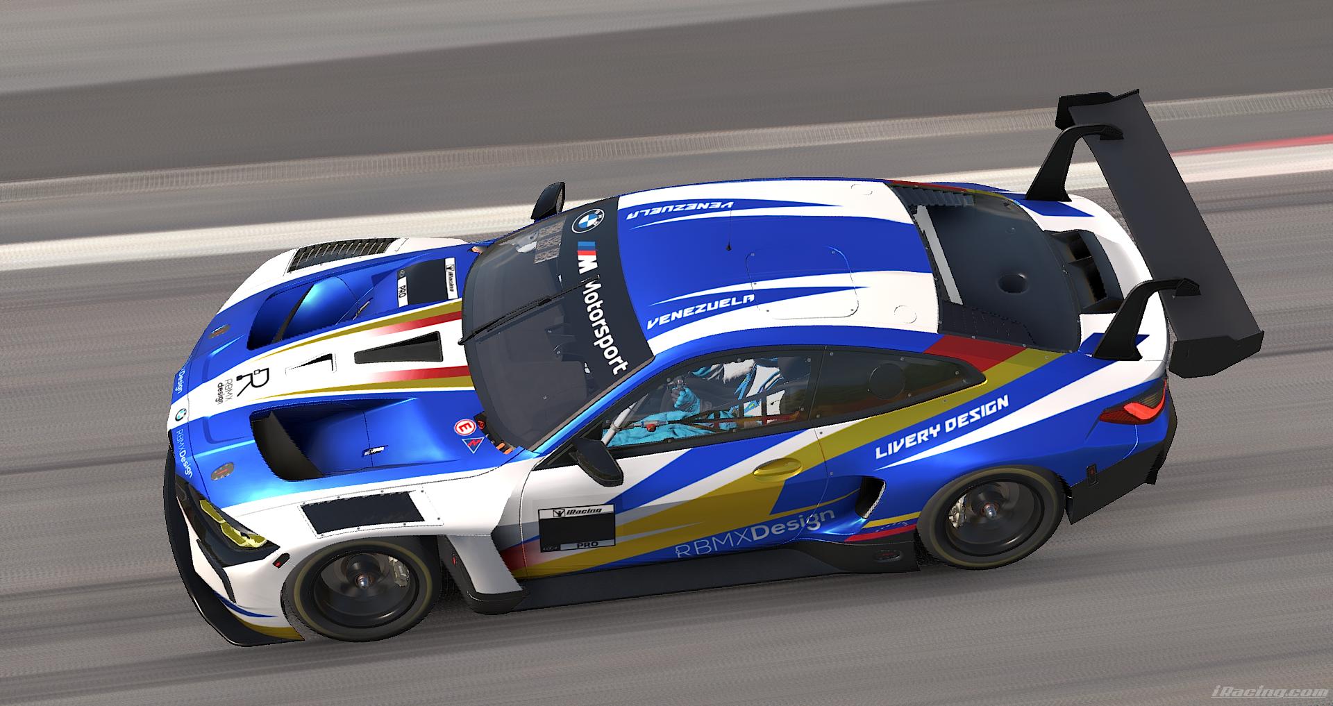 Preview of Livery Design BMW M4 Venezuela RBMXDesing by Richard Caseres