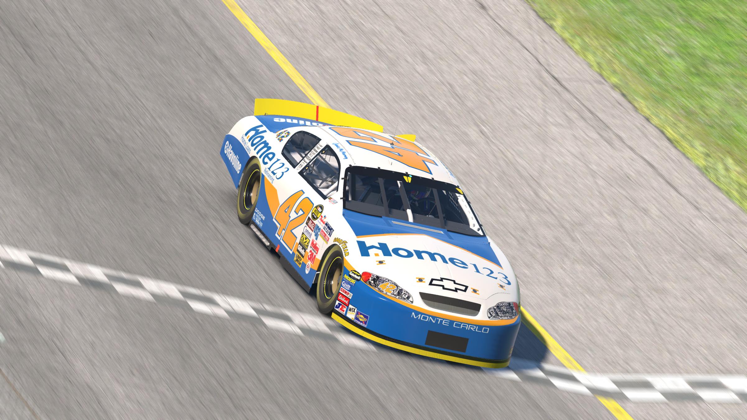 Preview of Jamie McMurray #42 2005 Home123/Havoline Chevy by Evan Lach