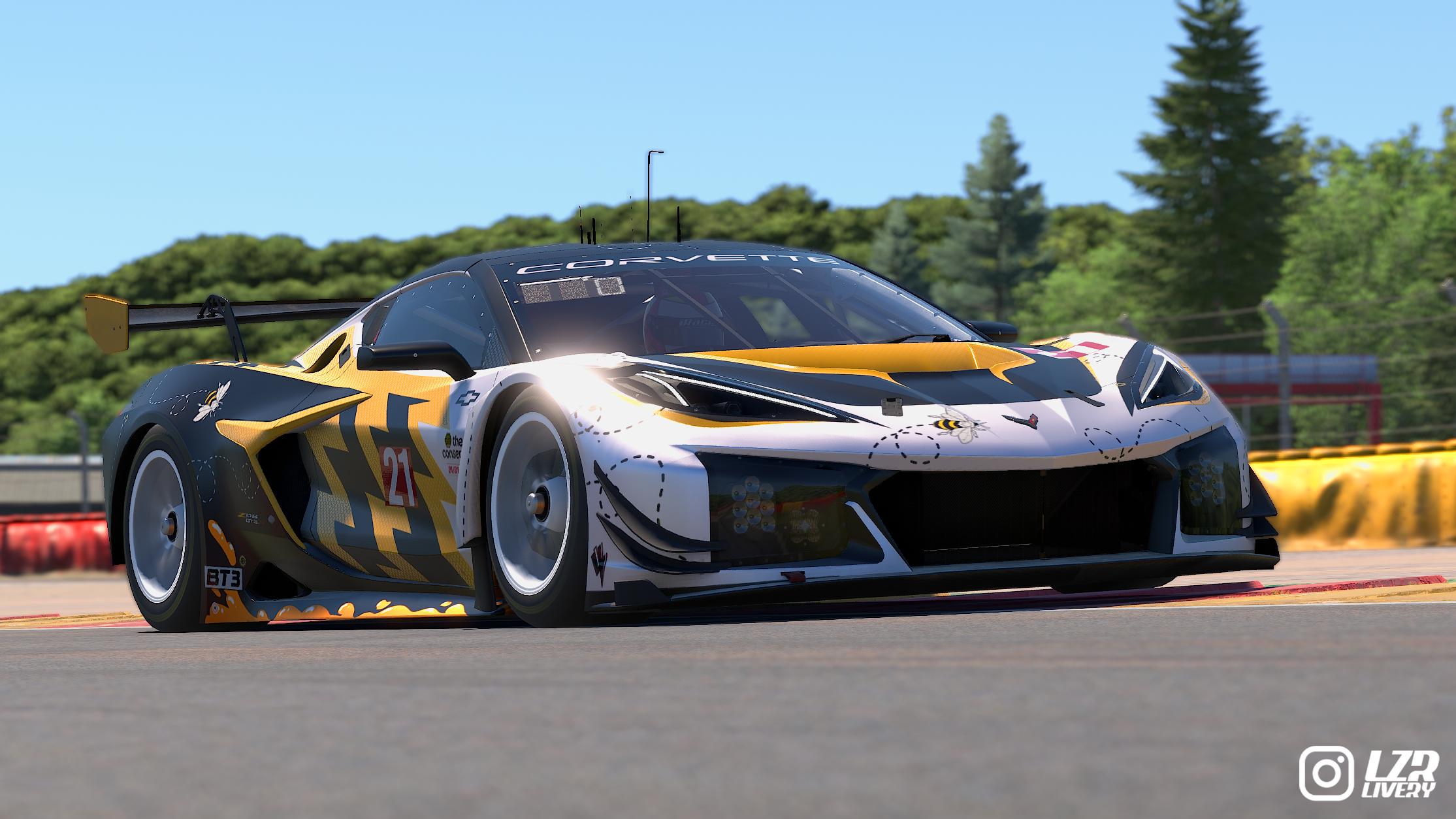 Preview of Z06 GT3.R "BeeT3" Series Livery by Jordan G.
