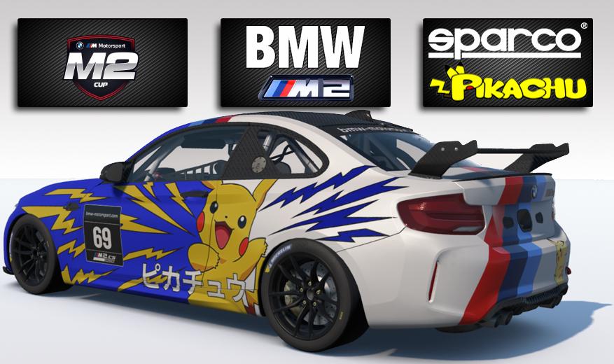 Preview of BMW M2 CS Racing Pikachu by Francisco M.