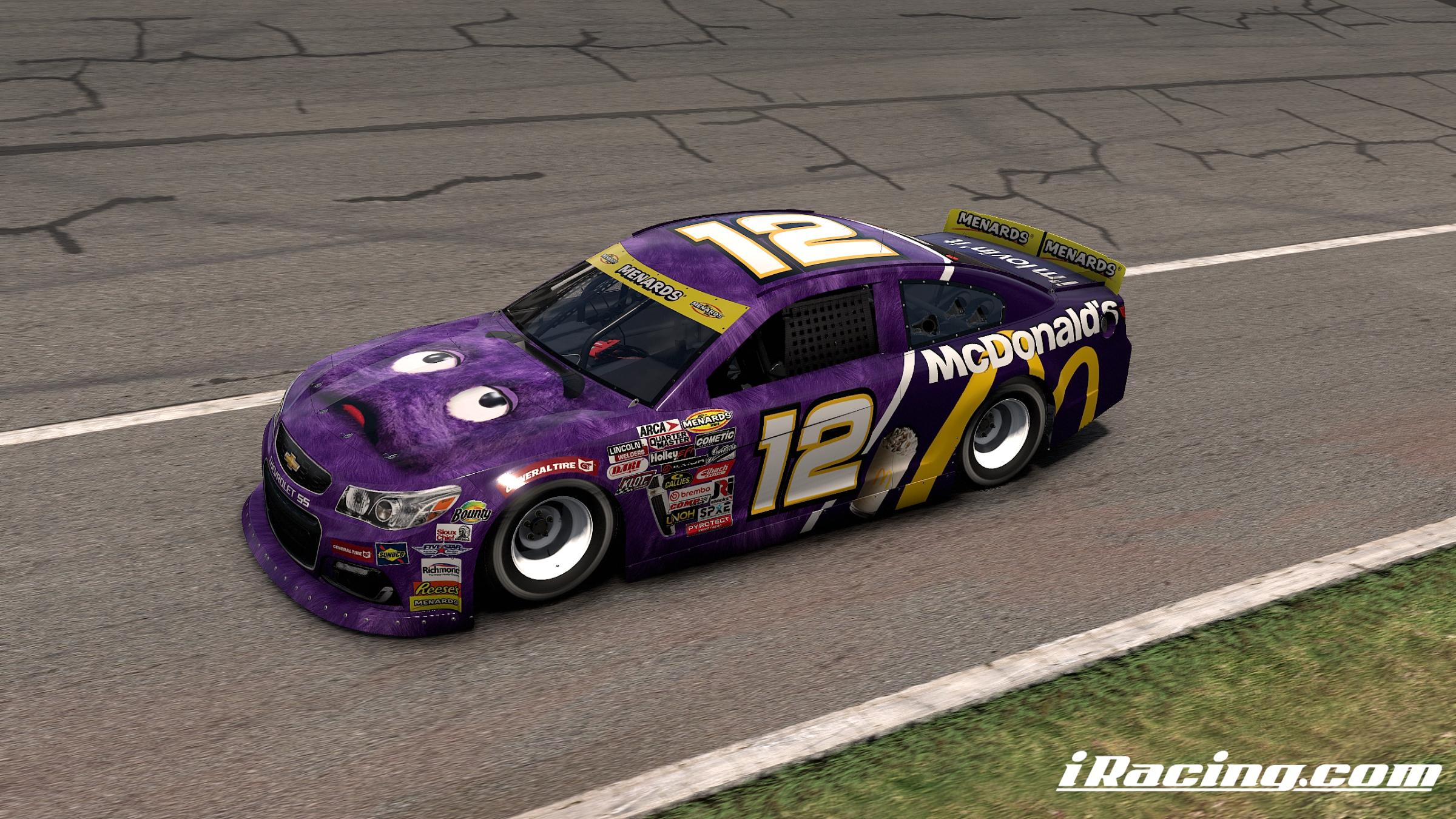 Preview of ARCA Chevy SS Grimace McDonalds by Colby T.