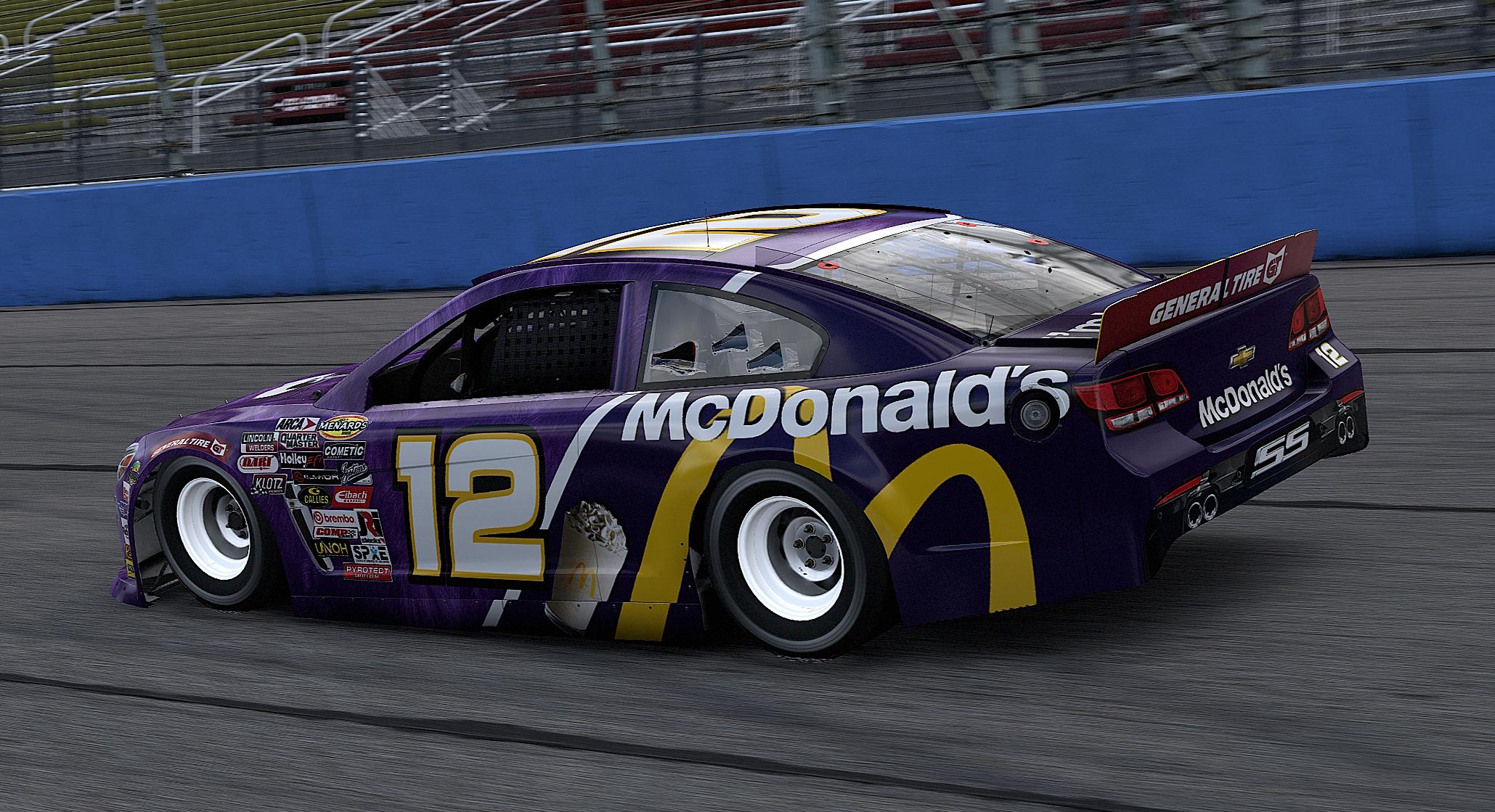 Preview of ARCA Chevy SS Grimace McDonalds by Colby T.