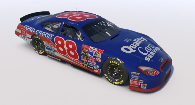 Preview of Dale Jarrett Ford Credit 1999 by Kevin Orlando Jr