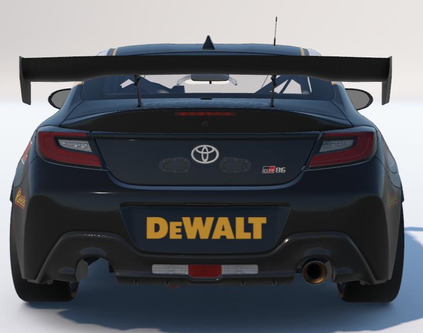 Preview of Dewalt/Black + Decker Toyota GR86 by Ronald Lawson2