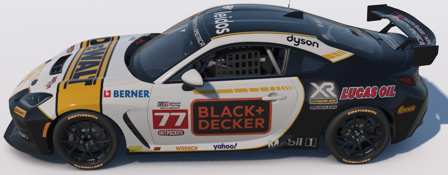 Preview of Dewalt/Black + Decker Toyota GR86 by Ronald Lawson2