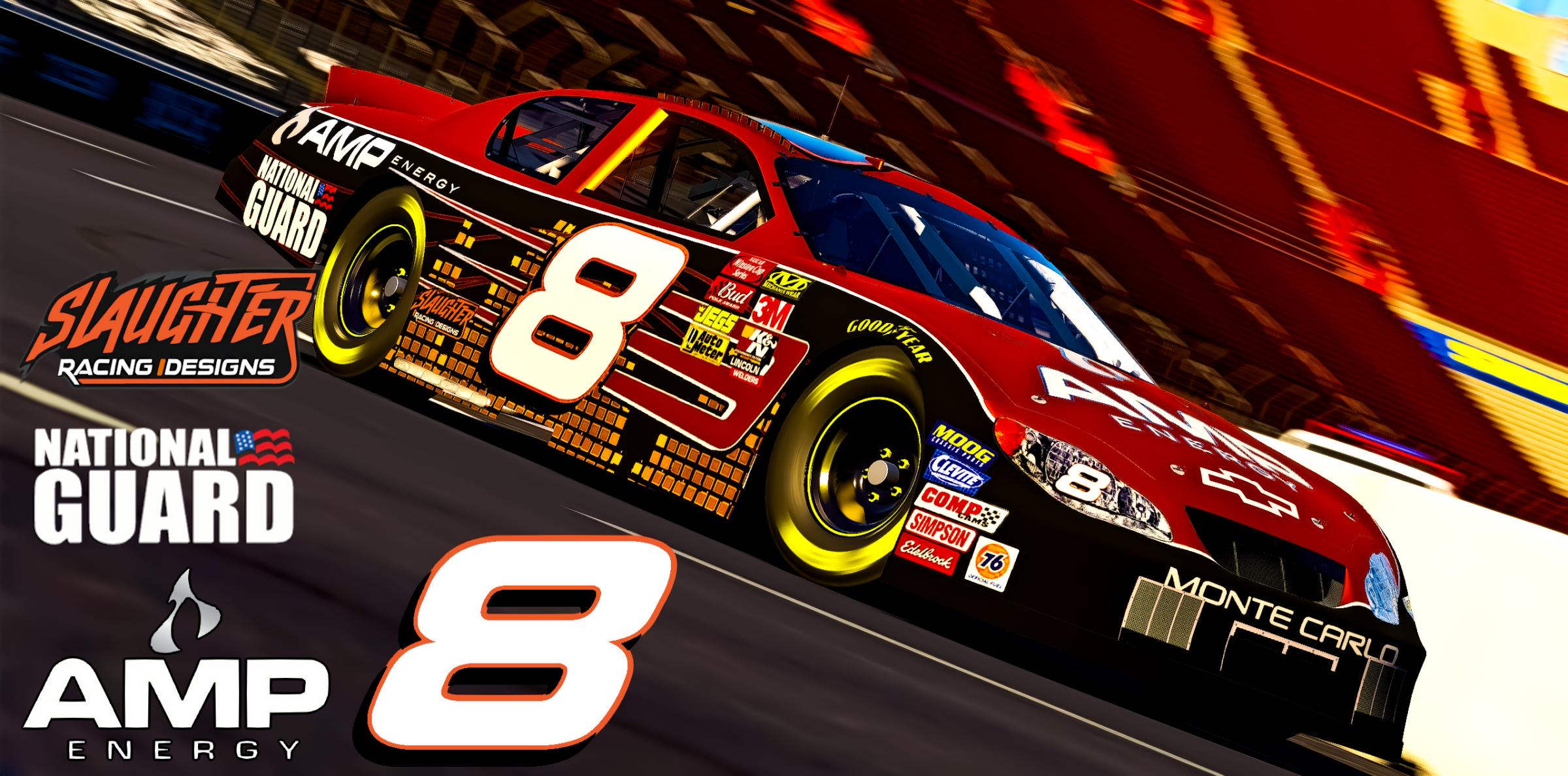 Preview of Dale Jr "ThrowForward" Amp Orange by Jeff Slaughter