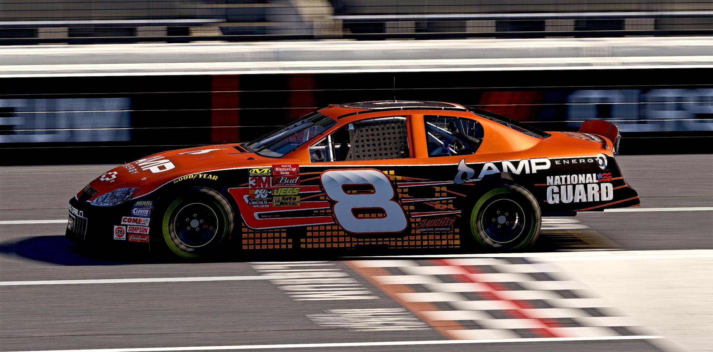 Preview of Dale Jr "ThrowForward" Amp Orange by Jeff Slaughter