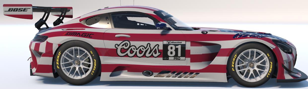 Preview of USA Flag Merc GT3 by Drake Heinz
