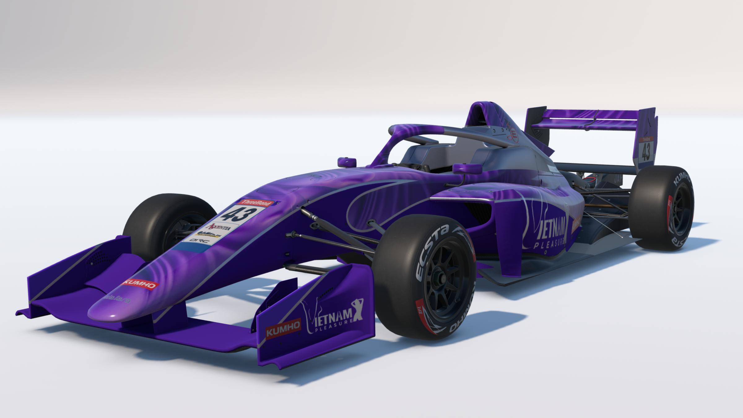 Preview of Vietnam Pleasure Super Formula Lights "Purple Warrior" edition. by Carson C.