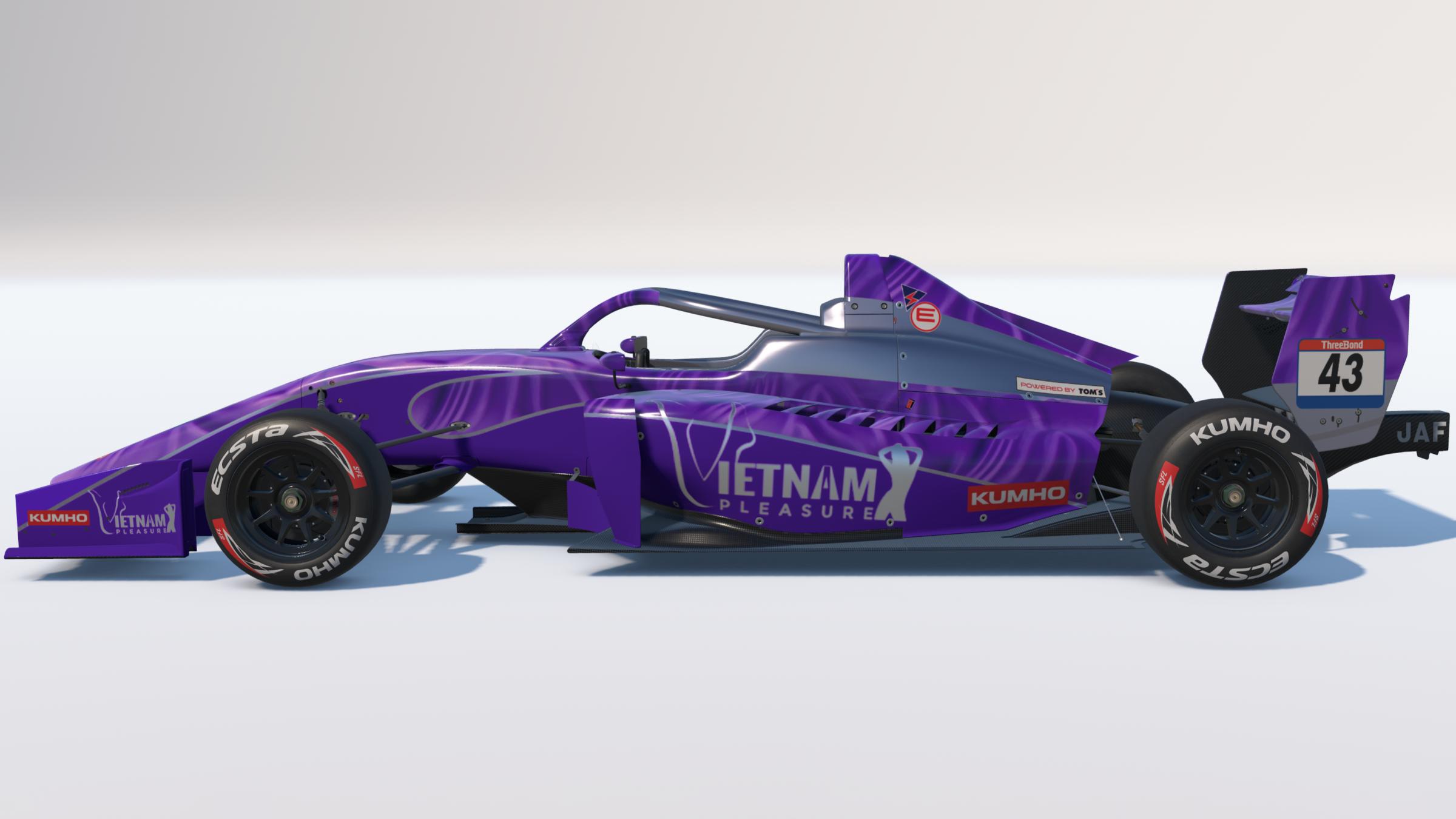 Preview of Vietnam Pleasure Super Formula Lights "Purple Warrior" edition. by Carson C.