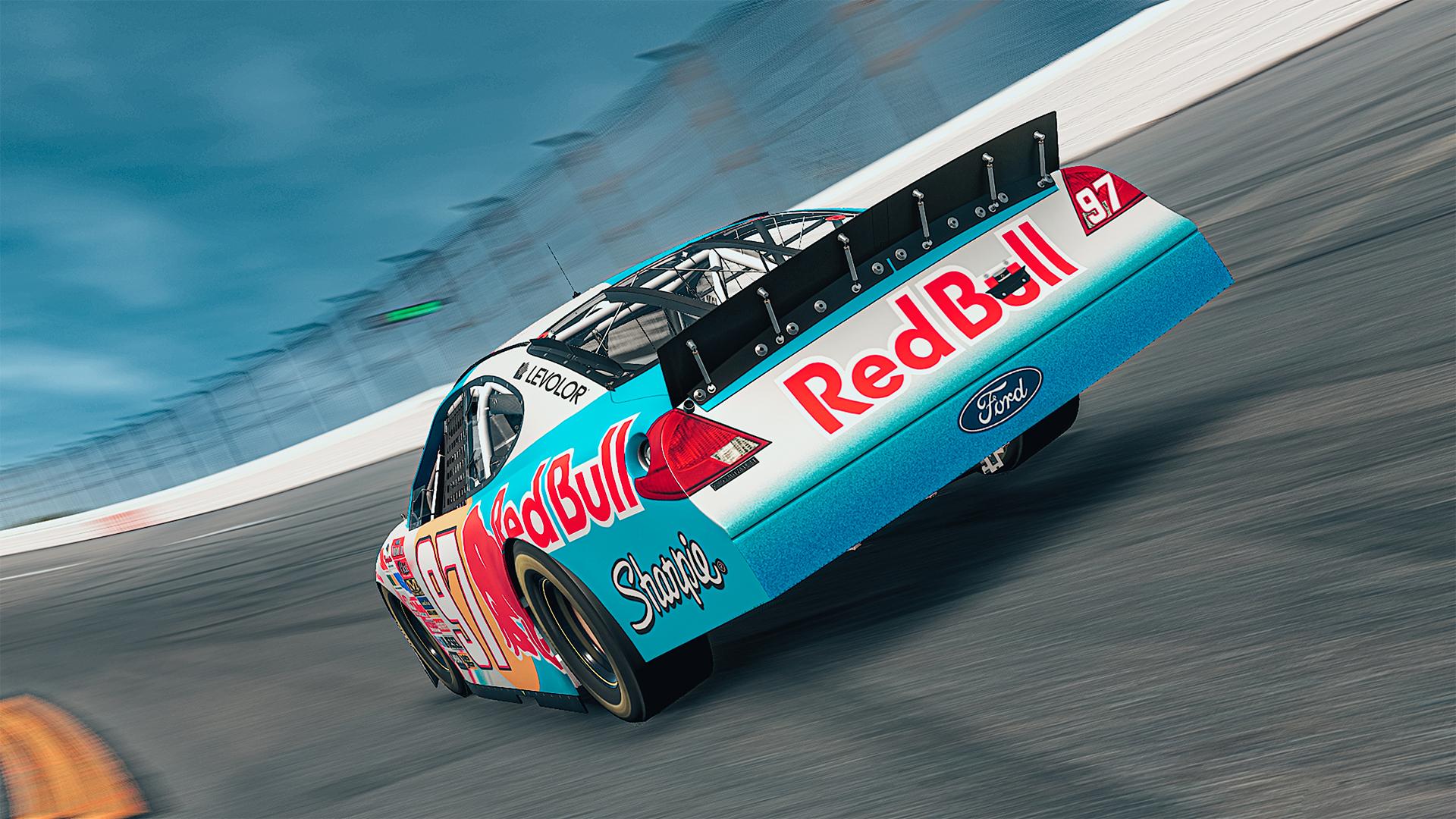 Preview of Kurt Busch 2003 Red Bull - Sharpie concept livery (custom number #97) by Issam Er-Rabhi