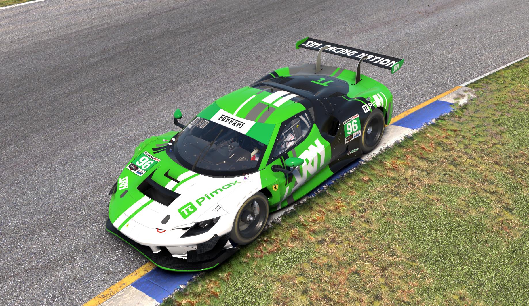 Preview of Sim Racing Nation - Ferrari 296 - Pimax GT3 by Alan S.