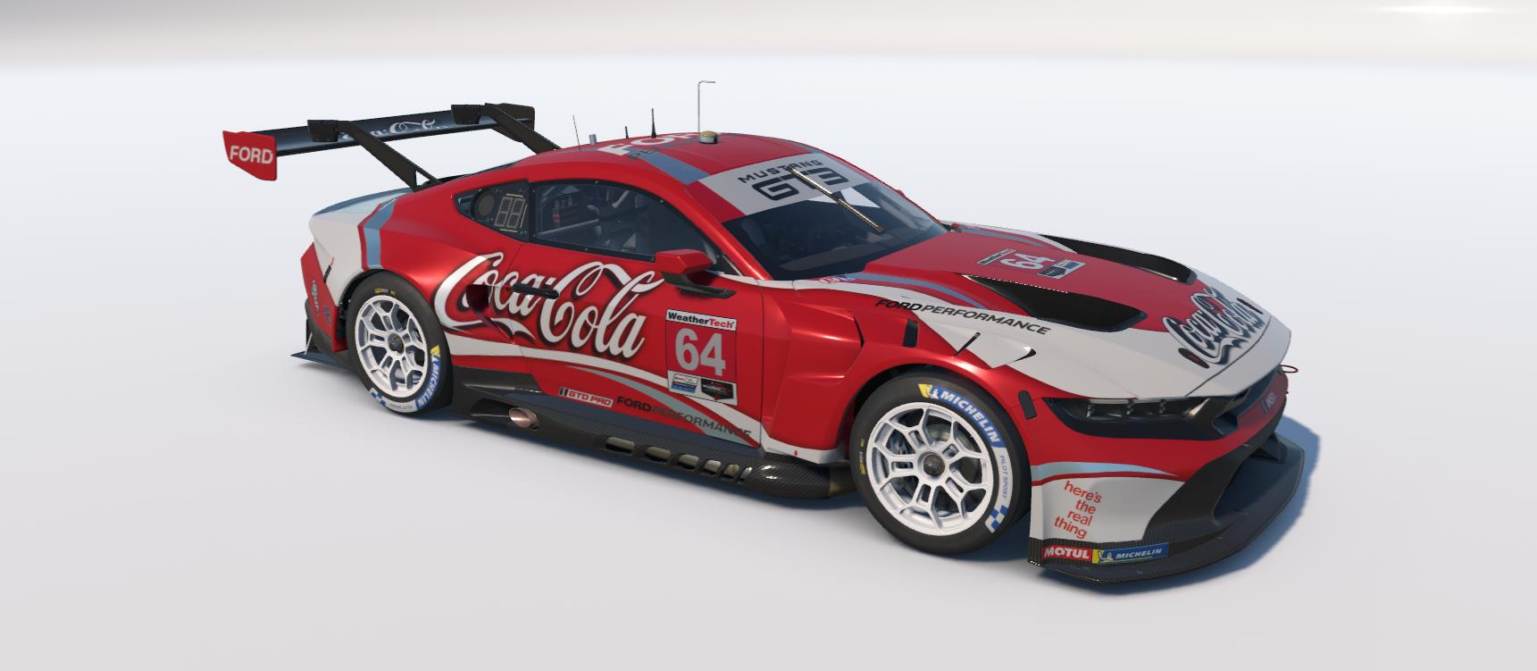 Preview of Coca Cola Ford Mustang GT3 by Terry Atkinson