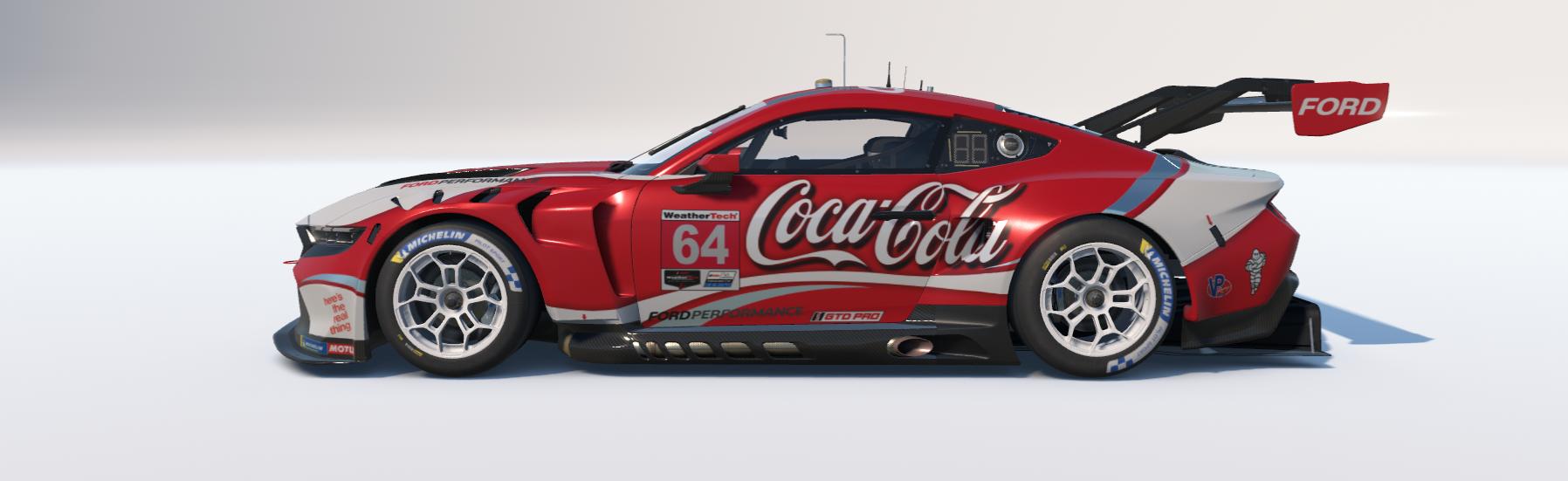 Preview of Coca Cola Ford Mustang GT3 by Terry Atkinson