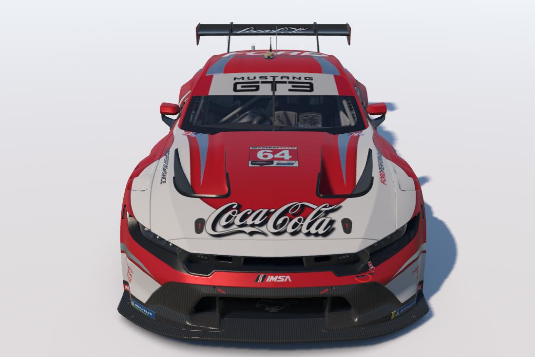 Preview of Coca Cola Ford Mustang GT3 by Terry Atkinson