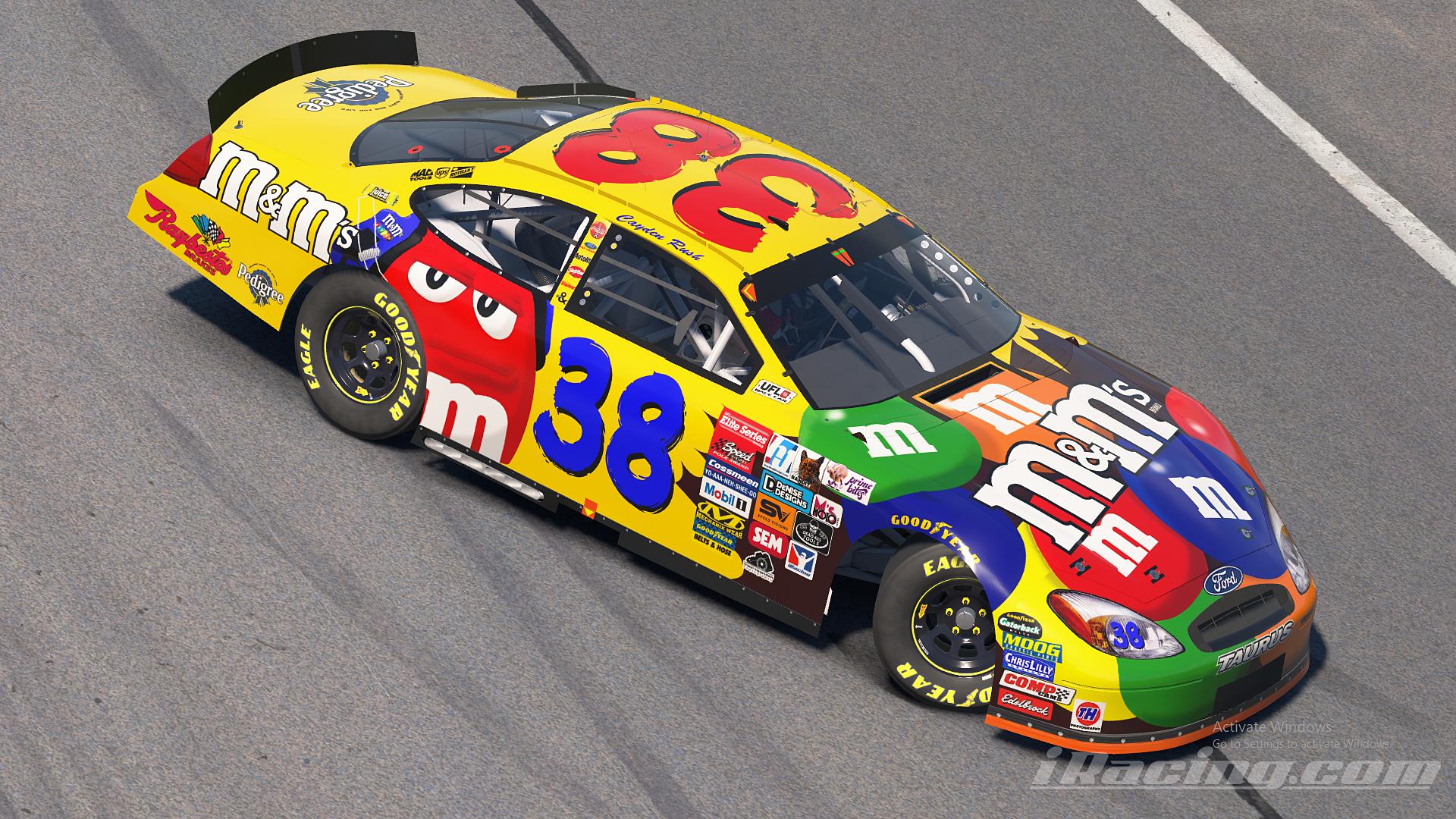 Preview of Cayden Rush - M&Ms 2003 Speedway by Dylan J. Baadte