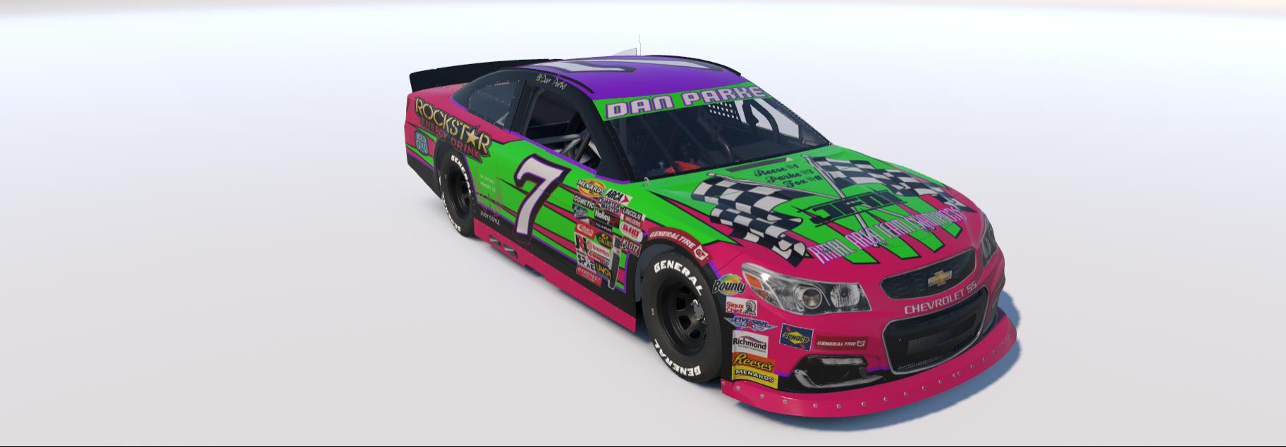 Preview of Dan Parke #7 JFM Team Champion Chevy by Joshua Land Fox