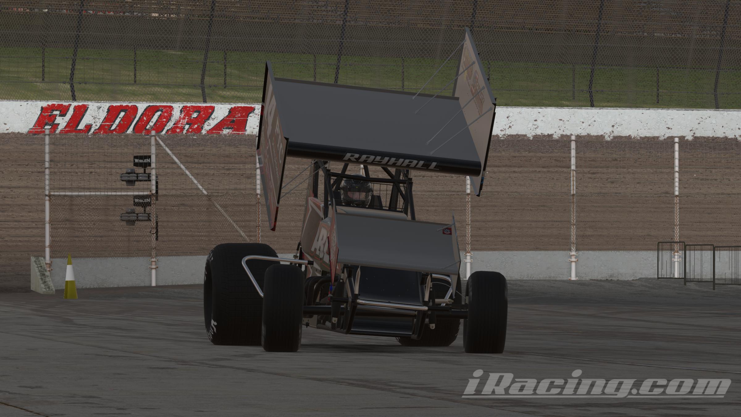 Preview of 2025 Sean Rayhall #14 ASCoC Ohio Sprint Week No Num by Mathew Kiechle