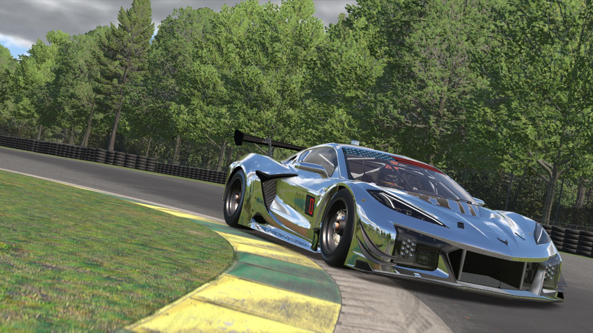 Preview of Chromed out U.S.A. Vette by Eric DuBois