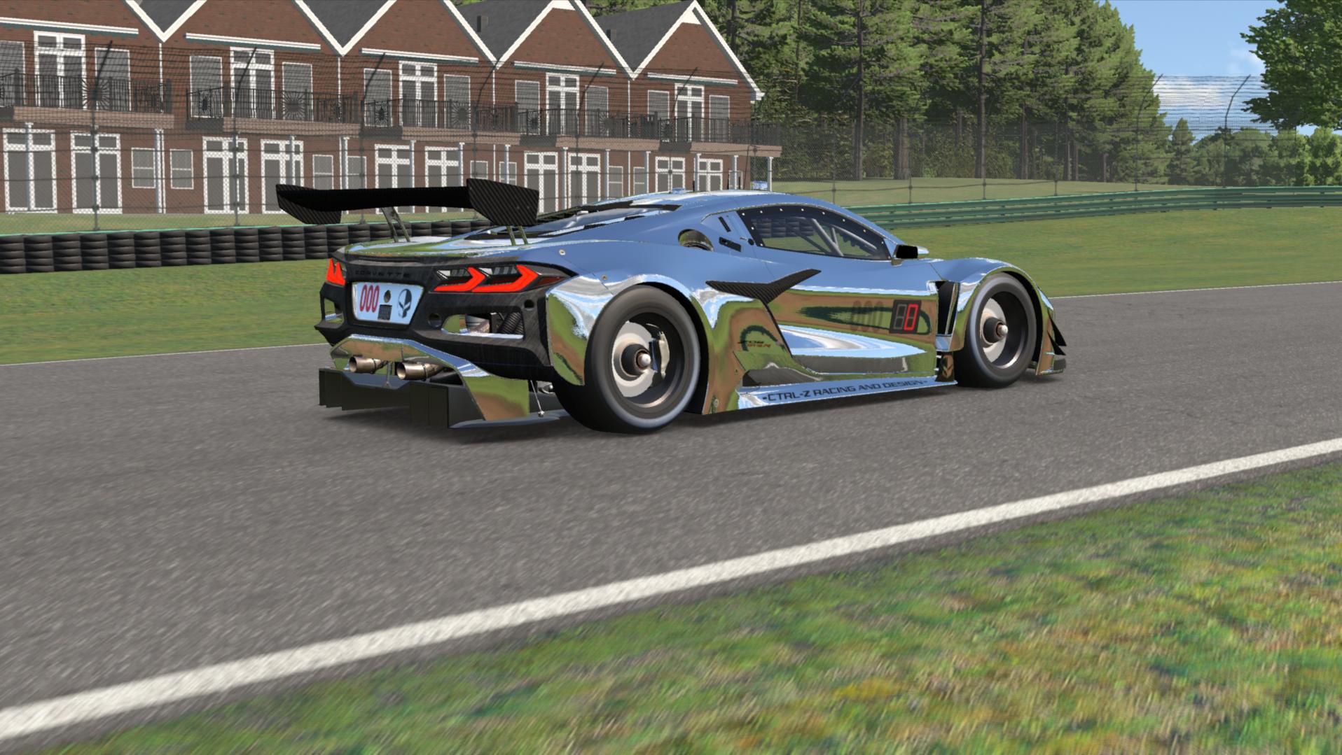 Preview of Chromed out U.S.A. Vette by Eric DuBois